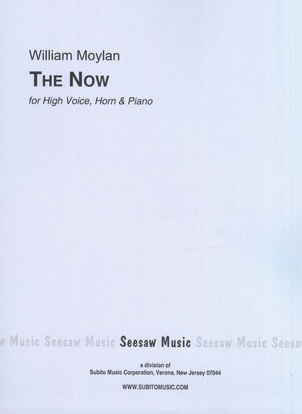 Now : For High Voice, Horn and Piano (1983).