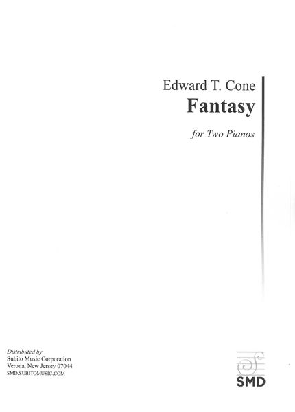 Fantasy : For Two Pianos (1965).