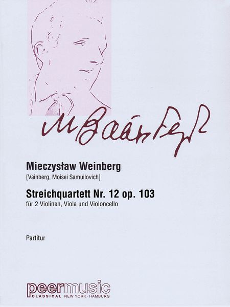 Streichquartett Nr. 12, Op. 103 (1970).