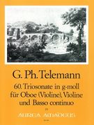 Trio Sonata In G Minor , No. 60 : For Ob (Vln), Vln & B.C.