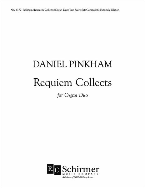 Requiem Collects : For Organ Duo.