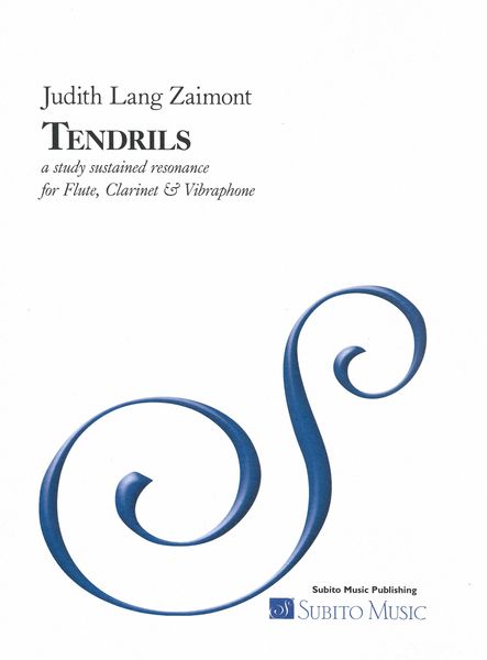 Tendrils - A Study In Sustained Resonance : For Flute, Clarinet In B Flat and Vibraphone.