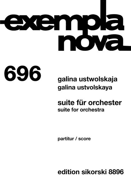 Suite : Für Orchester.