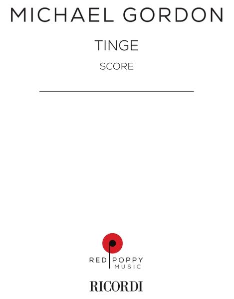 Tinge : For 3 Violins.