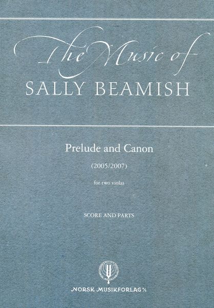 Prelude and Canon : For Two Violas (2005/2007).