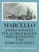 12 Sonatas, Op. 2/7-9 : For Treble Recorder Or Flute & B.C.