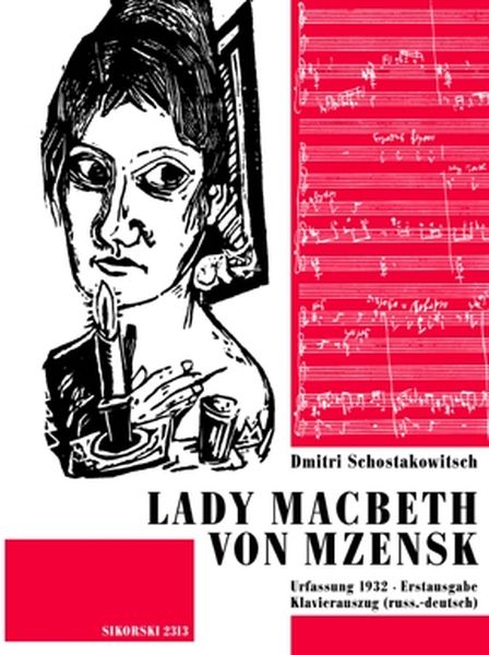Lady Macbeth of Mtsensk : Opera In 4 Acts (9 Tableaux) - First Edition, 1932.