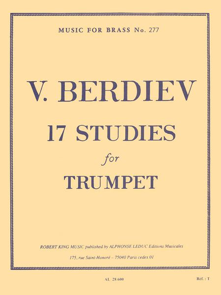 17 Studies For Trumpet.
