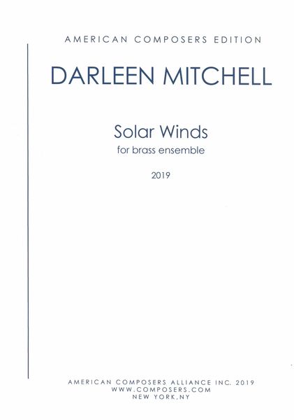 Solar Winds : For Brass Ensemble (2019).