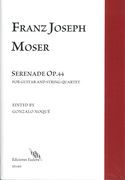 Serenade, Op. 44 : For Guitar & String Quartet / edited by Gonzalo Noqué [Download].