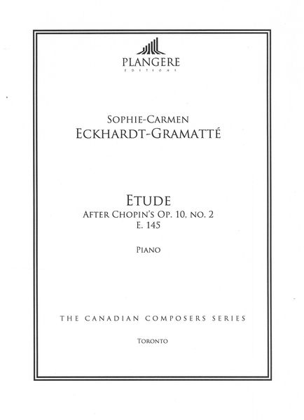 Etude After Chopin's Op. 10, No. 2, E. 145 : For Piano / edited by Brian McDonagh.