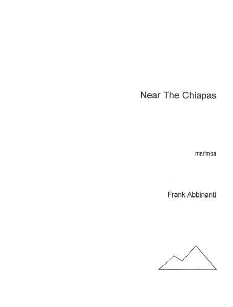 Near The Chiapas : For Marimba.
