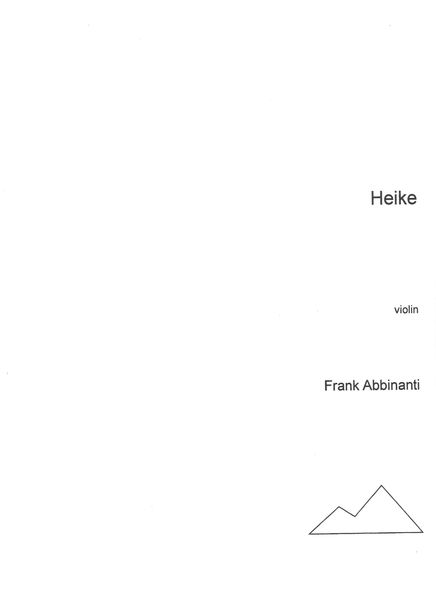 Heike : For Violin.