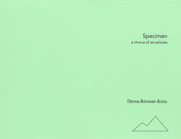 Specimen : For A Chorus of Six Voices.
