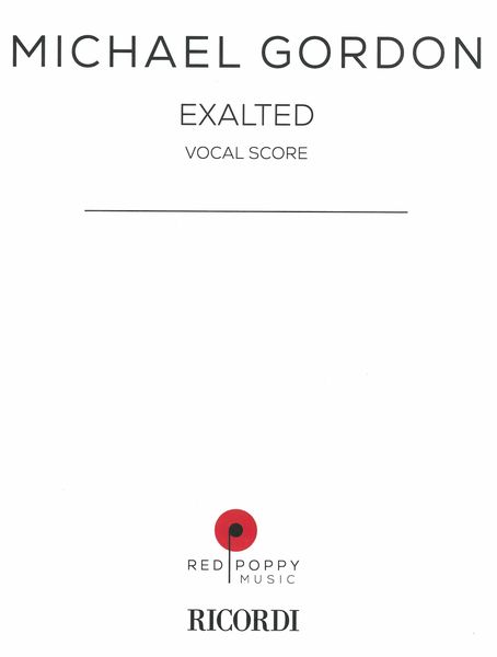 Exalted : For Mixed Chorus and String Quartet (2010).