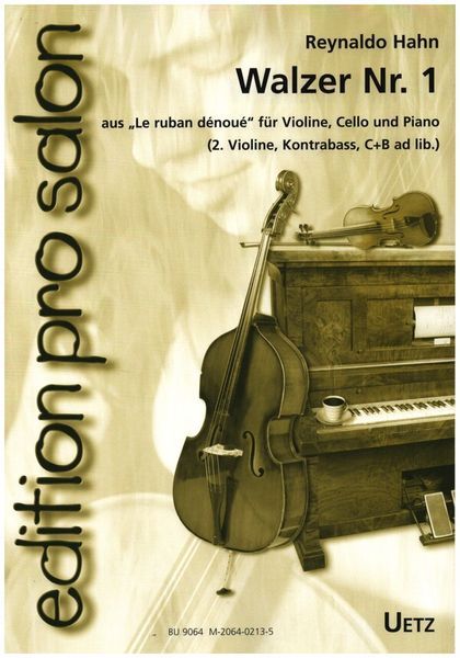 Walzer Nr. 1 Aus le Ruban Dénoué : Für Violine, Violoncello und Klavier.