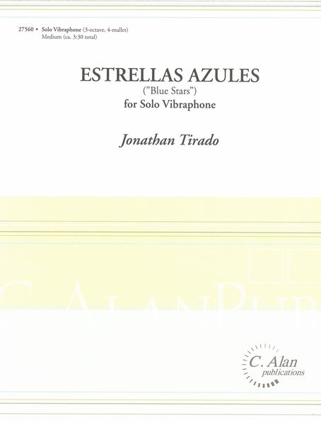 Estrellas Azules (Blue Stars) : For Solo Vibraphone.