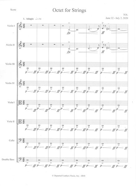 Octet : For Strings (2020).