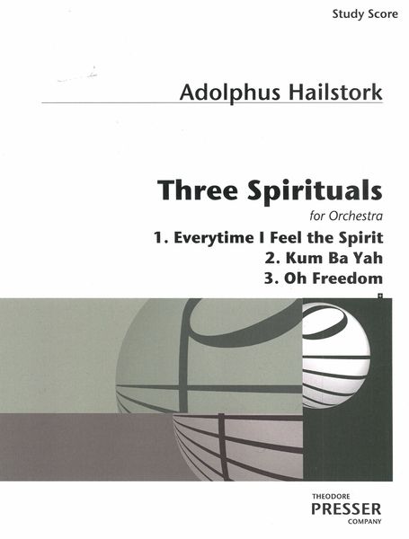 Three Spirituals : For Orchestra.
