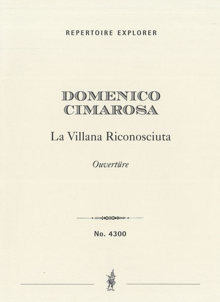 Villana Riconosciuta : Ouvertüre.