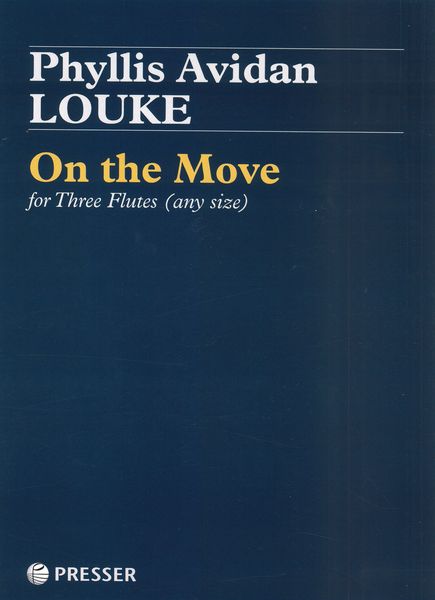 On The Move : For Three Flutes (Any Size).