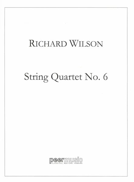 String Quartet No. 6.