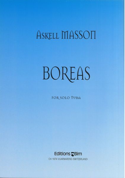 Boreas : For Solo Tuba.