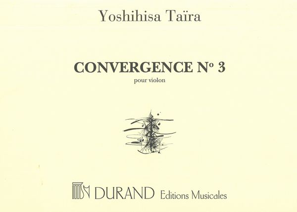 Convergence No. 3 : For Violin.