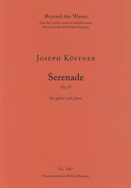 Serenade, Op. 55 : For Guitar and Piano.