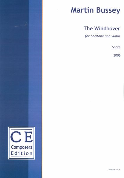 Windhover : For Baritone and Violin (2006).