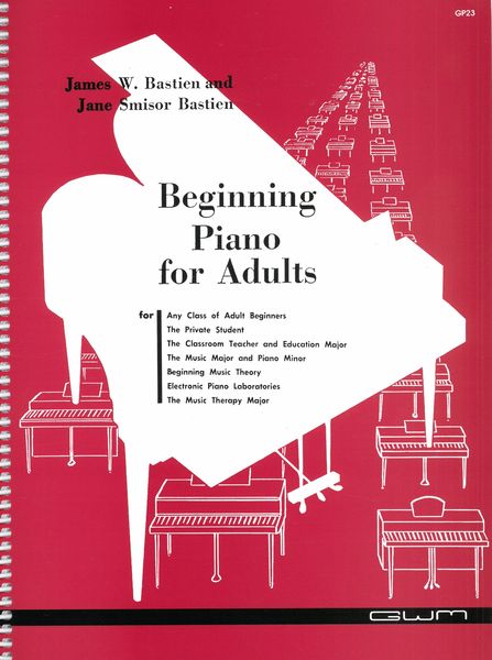 Beginning Piano For Adults.