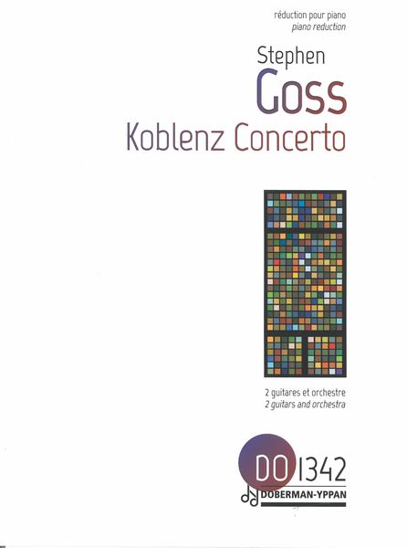 Koblenz Concerto : For 2 Guitars and Orchestra (2019) - Piano reduction.