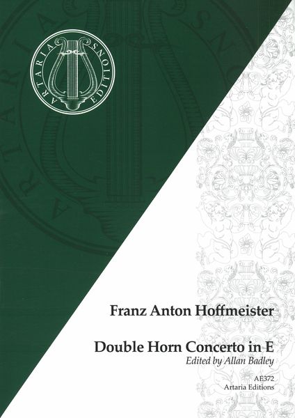 Double Horn Concerto In E / edited by Allan Badley.