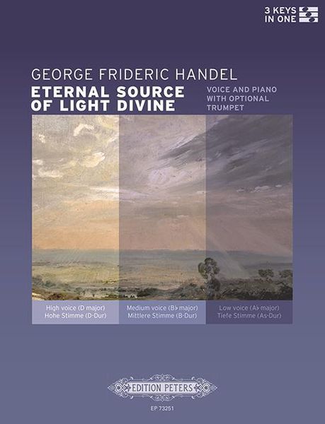 Eternal Source of Light Divine : For Voice and Piano With Optional Trumpet.