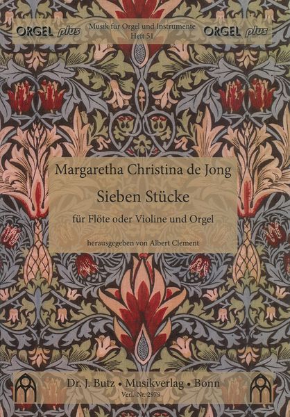 Sieben Stücke, Op. 108 : Für Flöte Oder Violine und Orgel / edited by Albert Clement.