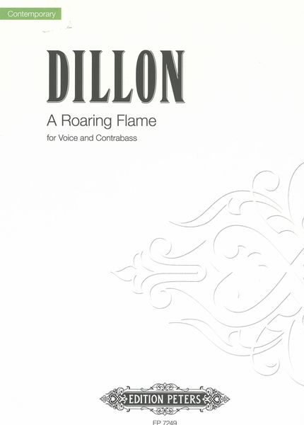 A Roaring Flame : For Voice and Contrabass.