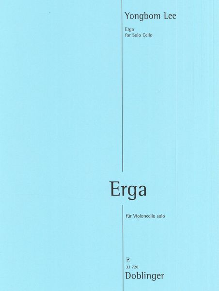 Erga : Für Violoncello Solo.