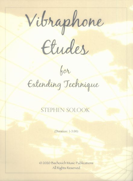Vibraphone Etudes For Extending Technique.