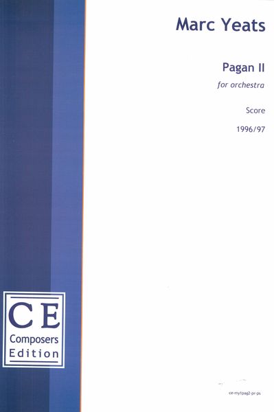 Pagan II : For Orchestra (1996/97).