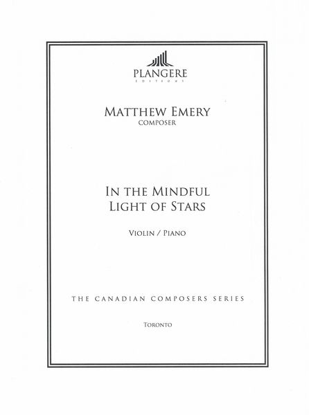 In The Mindful Light of Stars : For Violin and Piano / edited by Brian McDonagh.