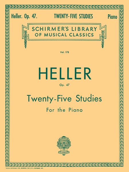 Twenty Five Studies For Rhythm & Expression, Op. 47 : For Piano.