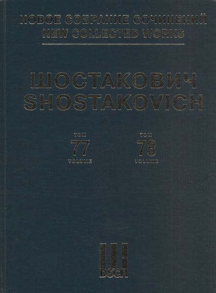 Poem of The Motherland, Op. 74 : For Soloists, Choir and Orchestra / edited by Victor Ekimovsky.