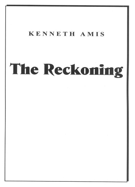 Reckoning : For Brass and Percussion.