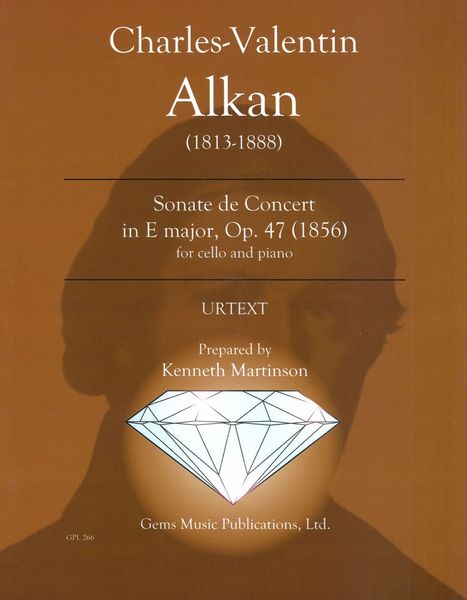 Sonate De Concert In E Major, Op. 47 : For Cello and Piano (1856) / Prepared by Kenneth Martinson.