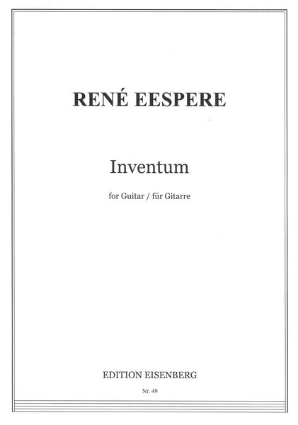 Inventum : For Guitar.