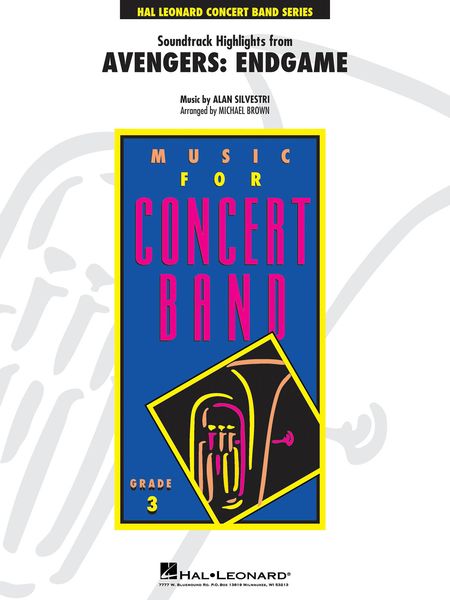 Avengers - Endgame (Soundtrack Highlights) : For Concert Band / arr. by Michael Brown.
