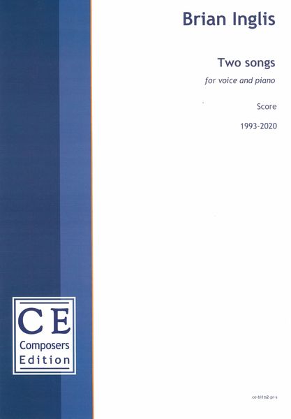 Two Songs : For Voice and Piano (1993-2020).