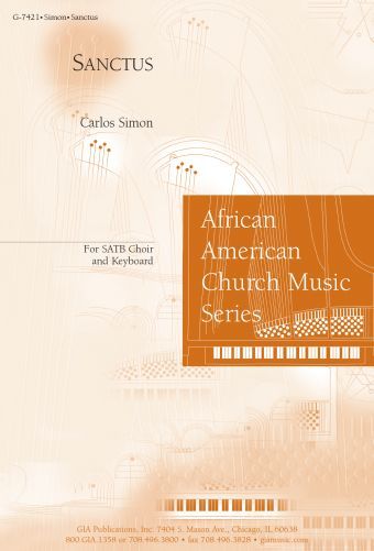 Sanctus : For SATB Choir and Keyboard.