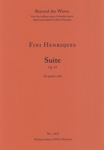 Suite, Op. 19 : For Piano Solo.