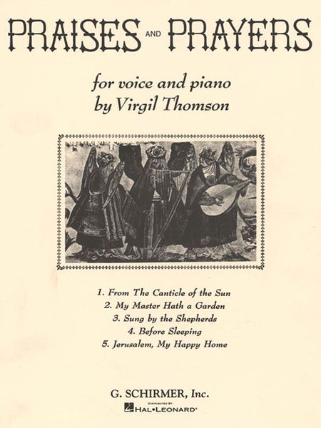 Praises and Prayers : For Medium Voice and Piano.